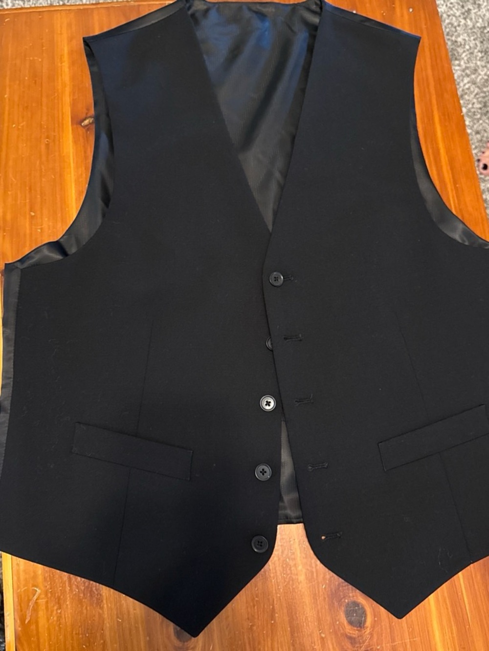 jf j.ferrar Black Men's Formal Dress Vest